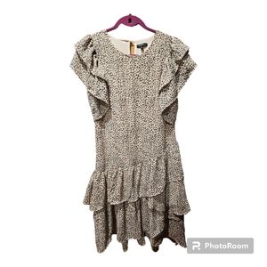 Who what weat leopard dress xs